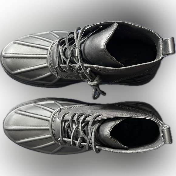 Polo Ralph Lauren Men's Oslow Low II Oxford & Waxed Leather Boots - Picture 4 of 7